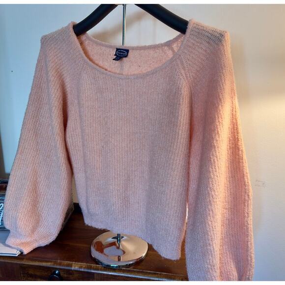 Scoop Women's Boucle Knit Sweater - Size L - Picture 3 of 6